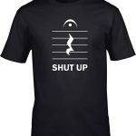 Camisetas musicos shut up